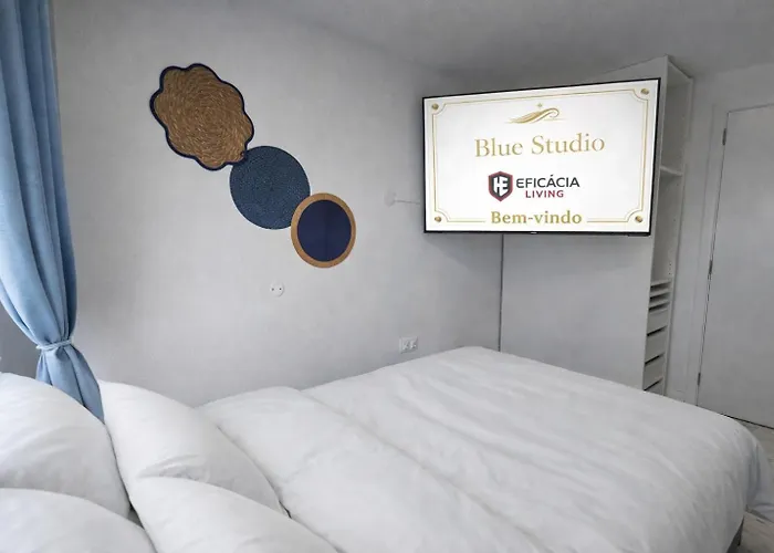 Blue - Cozinha Privativa - Eficacia Living 招待所 *